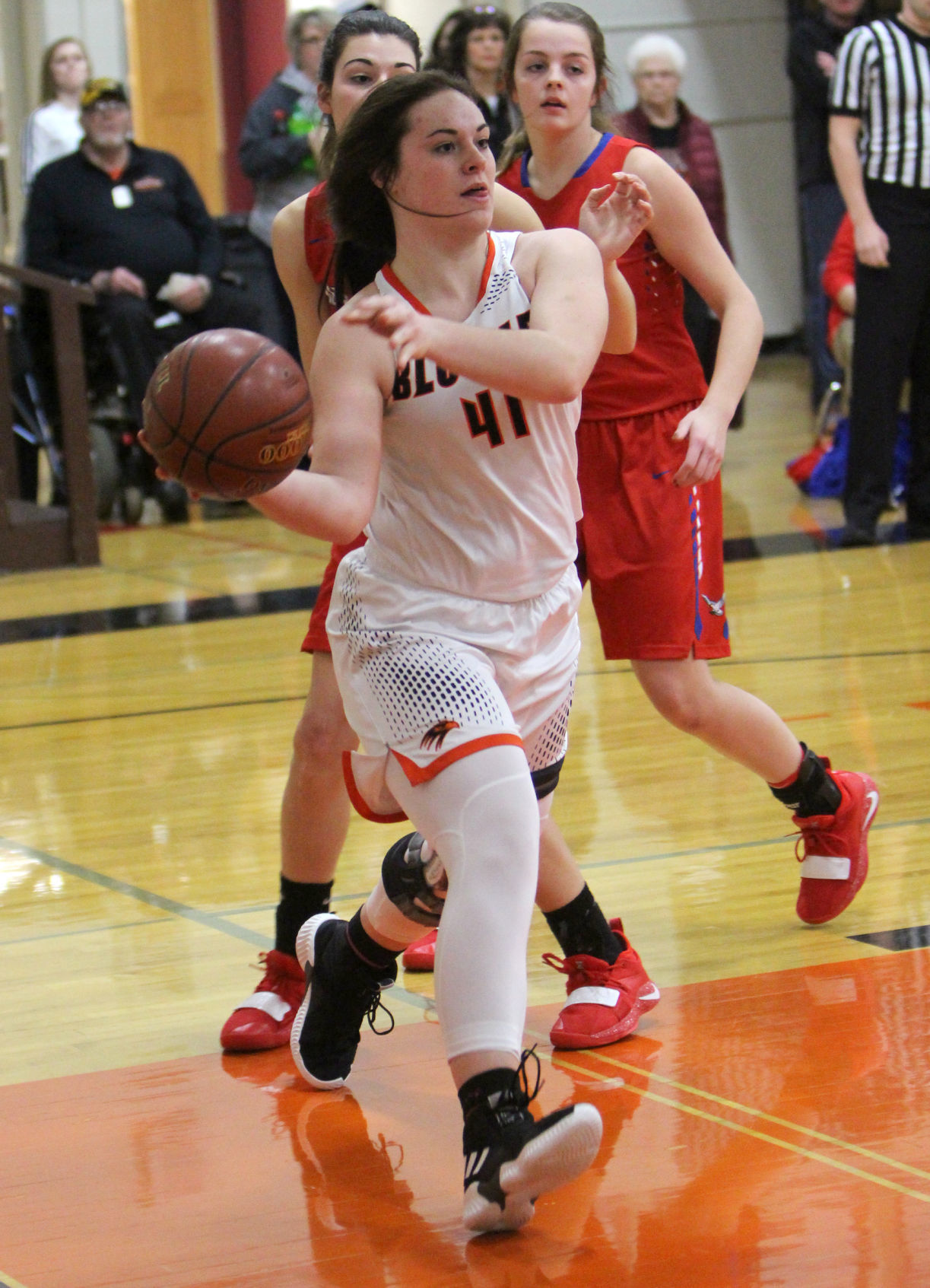 Gale-Ettrick-Trempealeau at Bloomer girls basketball 12-29-18